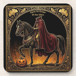 Porta-copo Cavaleiro Sem Cabeça Sleepy Hollow Dourado Ornate