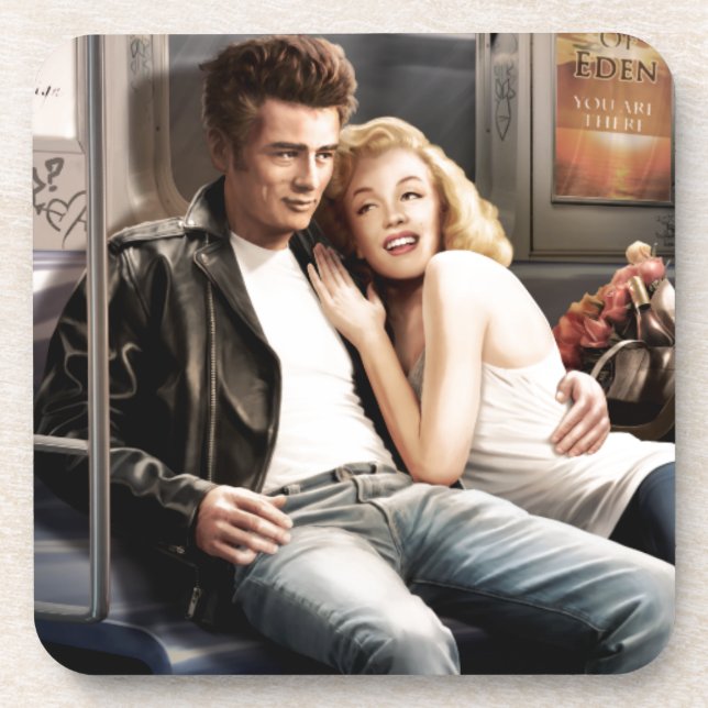 Porta-copo Cavaleiros do metro (Frente)