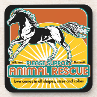 Porta-copo Cavalo animal do salvamento