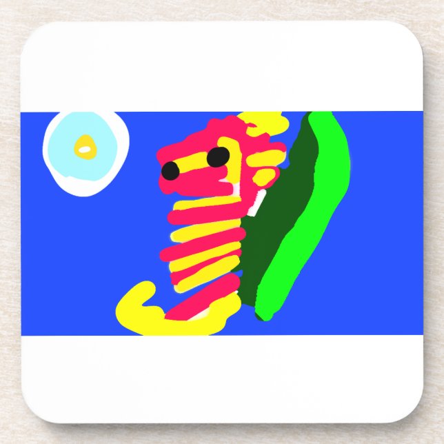 Porta-copo Cavalo da costa no verão (Frente)