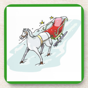 Porta-copo Cavalo e Carruagem -