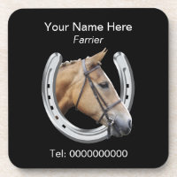 Cavalo e ferradura do Farrier