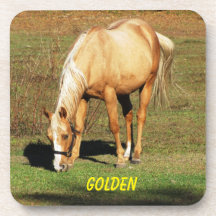 Cavalo Palomino Majestoso - Fotografia de Belas Ar