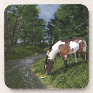 Porta-copo Cavalo Pintado pelo Córrego da Floresta