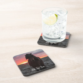 Porta-copo Cavalo Selvagem Mustang no Sol