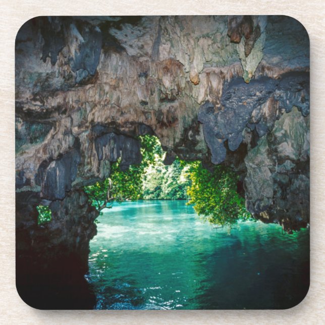 Porta-copo Caverna de Morcegos em Airai, Palau, Micronésia (Frente)