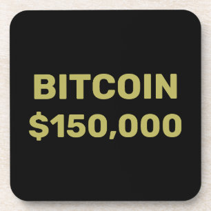Porta-copo Celebração do Bitcoin 150000