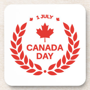 Porta-copo Celebração do Dia do Canadá – Festa Canadense de 1
