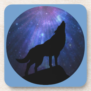 Porta-copo Celestial Wolf