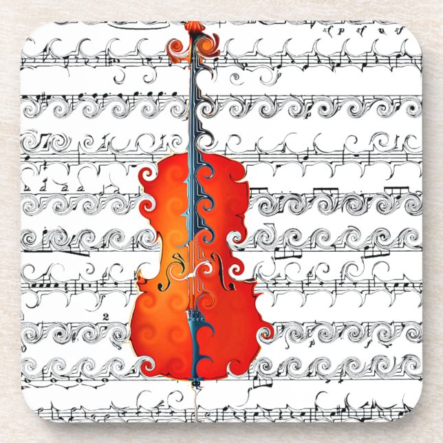 Porta-copo Cello & I Rock! (Frente)