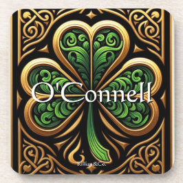 Porta-copo Celtic Shamrock Coaster