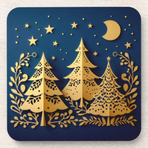 Porta-copo Cena Florestal Doce – Estrelas Abençoadas