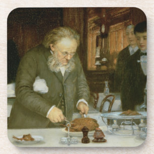 Porta-copo Cena no restaurante d'Argent da excursão do La