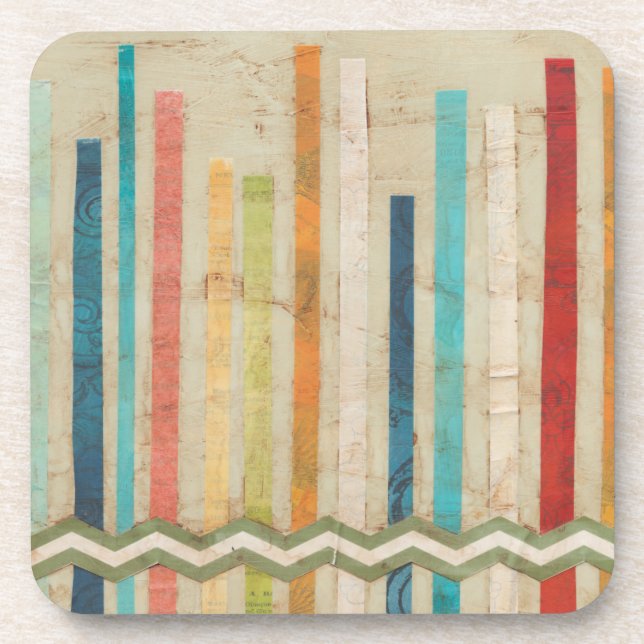 Porta-copo Cercas de papel IV para cima (Frente)