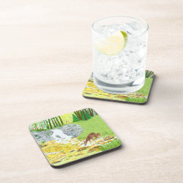 Porta-copo Cerva e filhote