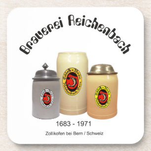 Porta-copo Cervejaria Reichenbach Zollikofen base para copos