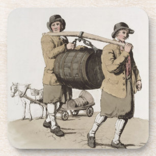 Porta-copo Cervejeiros, do "traje de Grâ Bretanha" publicada