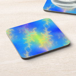 Porta-copo Céu Azul e Ouros de Relâmpagos Amarelos