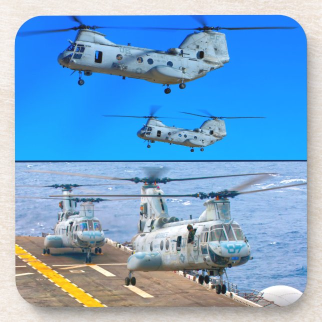 PORTA-COPO CH-46E SEA KNIGHT (Frente)