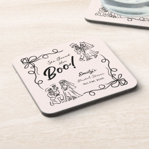 Porta-copo Chá de panela do Dia das Bruxas Whimsical Desenhad