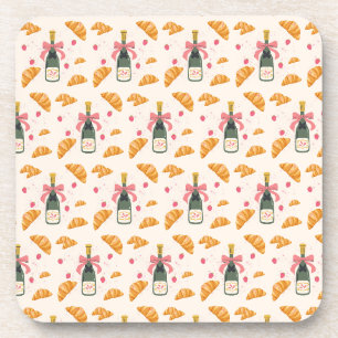 Porta-copo Champagne e Croissants