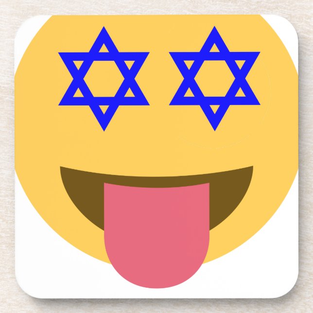 Porta-copo chanukkah hanukkah emoji (Frente)