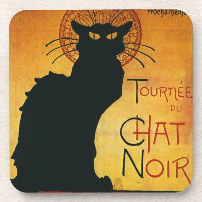 Porta-copo Chat Noir - Gato Preto (Frente)