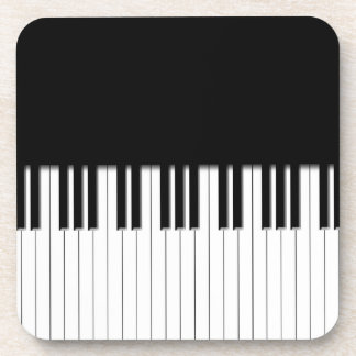 Porta-copo Chaves de teclado do piano