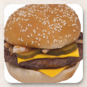 Porta-copo Cheeseburger Em Arma De Semente De Sésamo