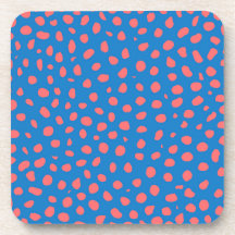 Cheetah mancha Coral Azul