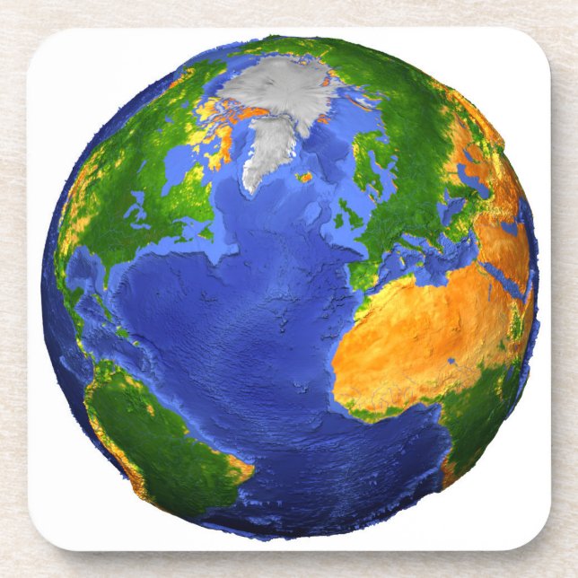 Porta-copo Cheio Da Terra Mostrando Dados Topográficos. (Frente)