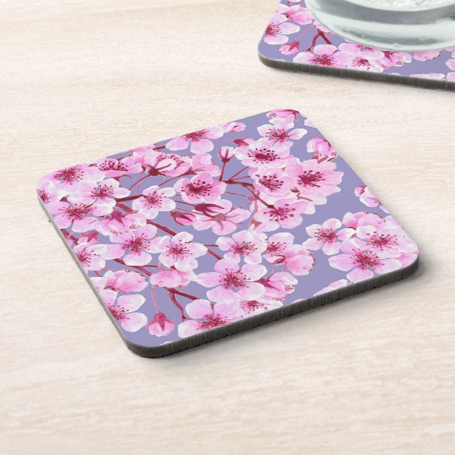 Porta-copo Cherry blossom pattern (Left Side)