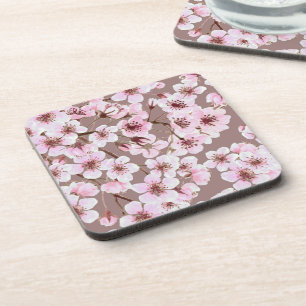 Porta-copo Cherry blossom pattern