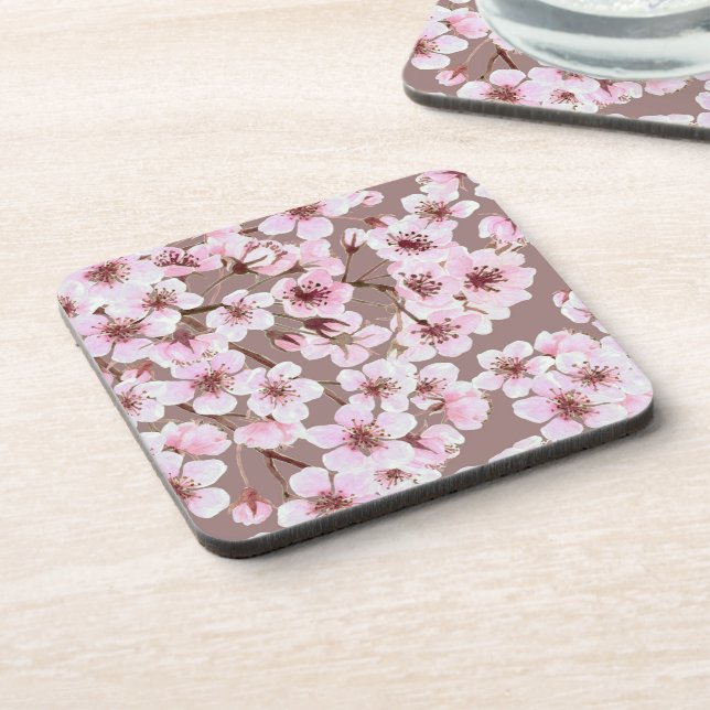 Porta-copo Cherry blossom pattern (Left Side)