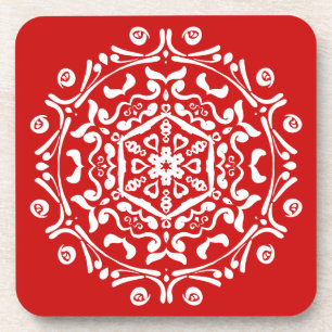 Porta-copo Cherry Mandala