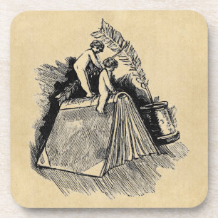 Porta-copo Cherub no Escrevendo