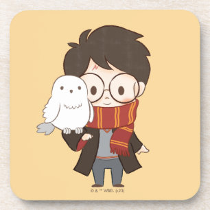 Porta-copo Chibi HARRY POTTER™ & Hedwig