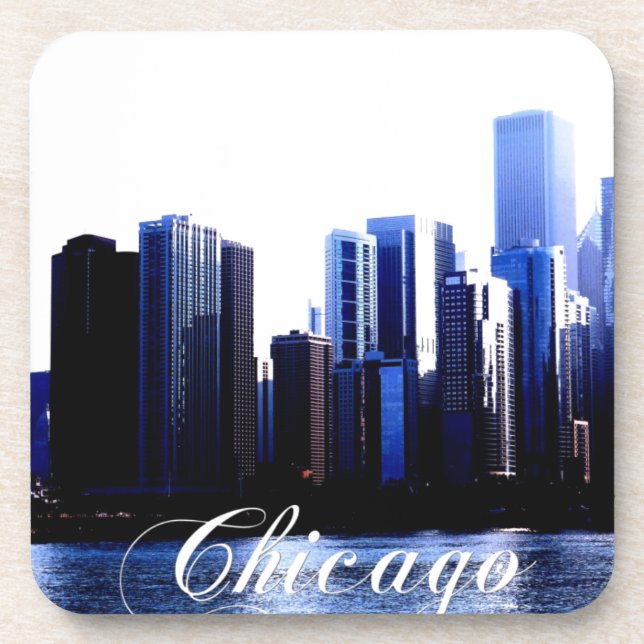 Porta-copo Chicago Illinois (Frente)