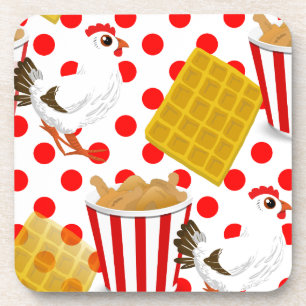 Porta-copo chicken waffles