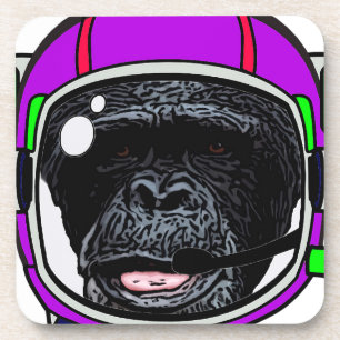 Porta-copo Chimpanzé do espaço