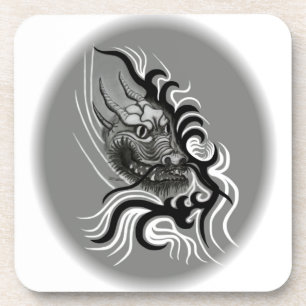Porta-copo China-Dragão no Estilo de Tatuagem