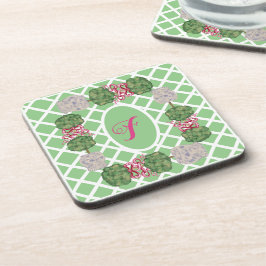 Porta-copo Chinoiserie Ginger Jar Topiary