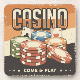 Porta-copo Chips do Las Vegas Casino Poker