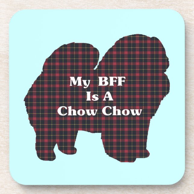 Porta-copo Chow Chow BFF (Frente)