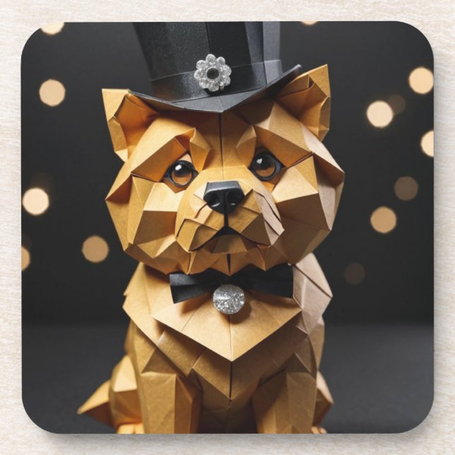 Porta-copo Chow rico (Frente)