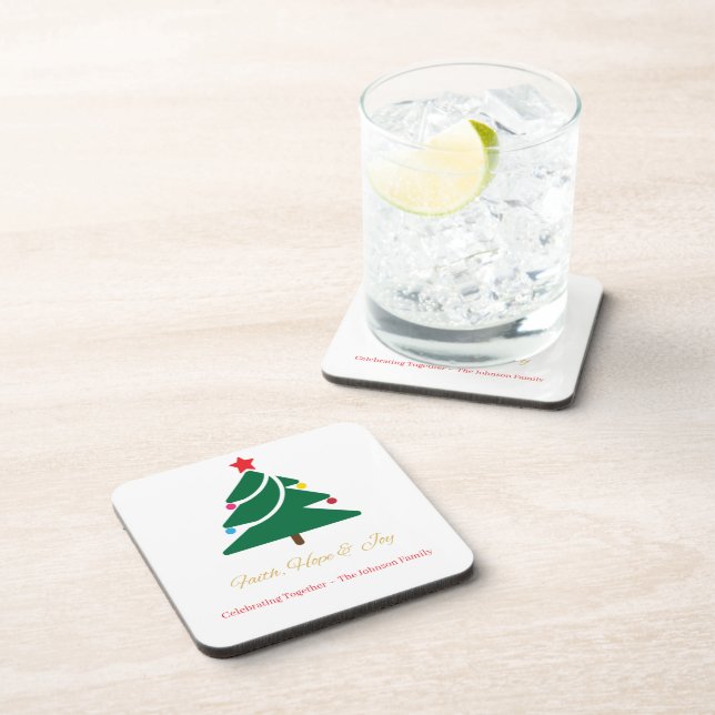Porta-copo Christmas Coaster (Lado Direito)