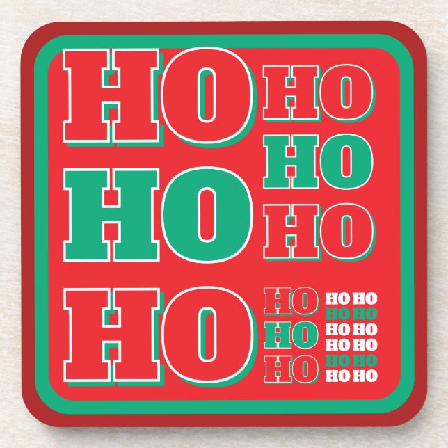 Porta-copo Christmas coaster. beverage coaster (Frente)
