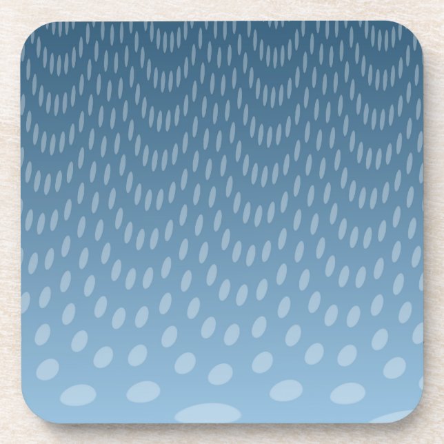 Porta-copo Chuva Azul Escura (Frente)