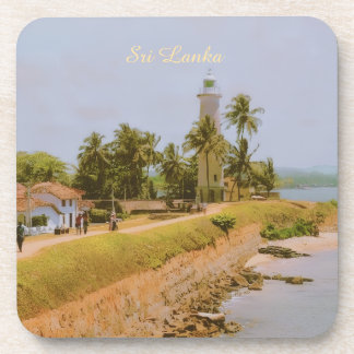 Porta-copo Cidade costeira de Galle, Sri Lanka Lembrança de V