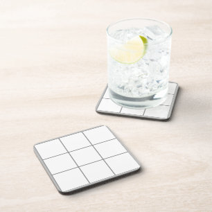 Porta-copo Cinza de grade